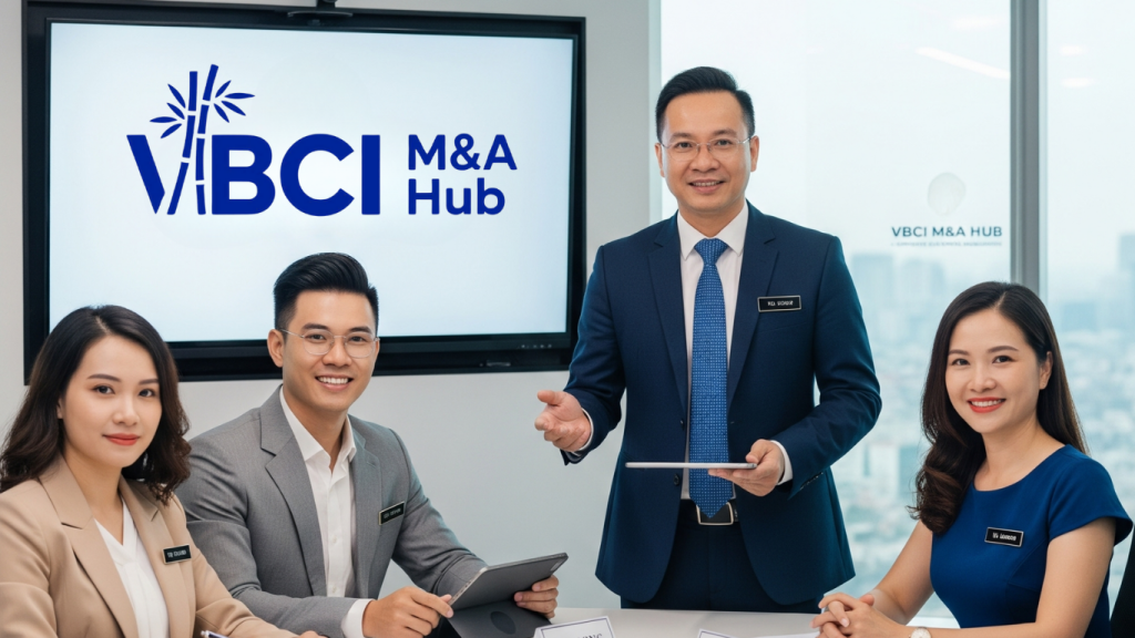 Đội ngũ chuyên gia định giá doanh nghiệp VBCI M&A HUB với hơn 15 năm kinh nghiệm